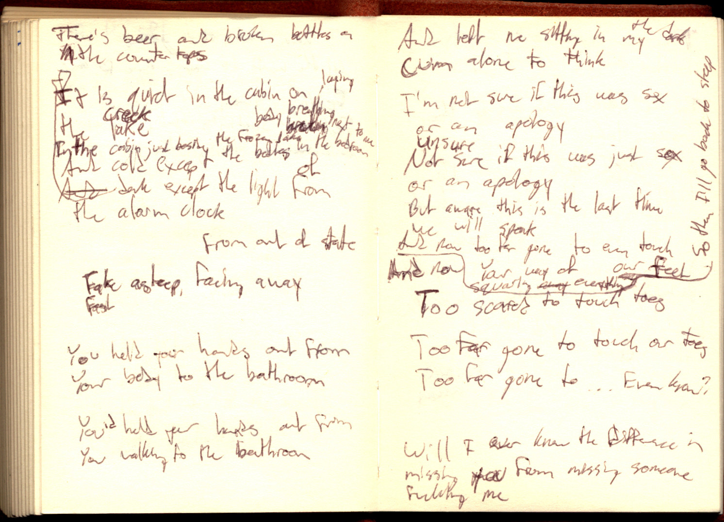 Nightlight Lyrics Sheet 30